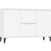 Berkfield Home Sideboard White 104x35x70 cm Engineered Wood | Size: 104 x 35 x 70 cm