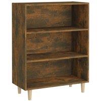 Berkfield Home Sideboard Smoked Oak 69.5x32.5x90 cm Engineered Wood in Brown