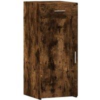 Berkfield Home Sideboard Smoked Oak 40x42.5x93 cm Engineered Wood in Brown