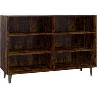 Berkfield Home Sideboard Smoked Oak 103.5x35x70 cm Engineered Wood in Brown