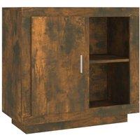 Berkfield Home Sideboard Smoked Oak in Brown