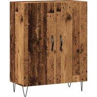 Berkfield Home Sideboard Old Wood 69.5x34x90 cm Engineered Wood in Brown
