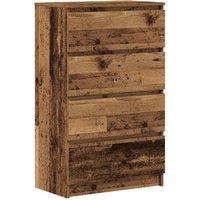 Berkfield Home Sideboard Old Wood 60x35x98.5 cm Engineered Wood in Brown