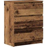 Berkfield Home Sideboard Old Wood 60x35x76 cm Engineered Wood in Brown | Size: 60 x 35 x 76 cm