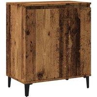 Berkfield Home Sideboard Old Wood 60x35x70 cm Engineered Wood in Brown | Size: 60 x 35 x 70 cm