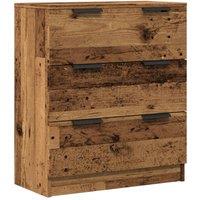 Berkfield Home Sideboard Old Wood 60x30x70 cm Engineered Wood in Brown | Size: 60 x 30 x 70 cm