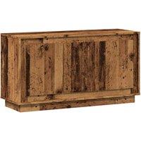 Berkfield Home Sideboard Old Wood 102x35x55 cm Engineered Wood in Brown | Size: 102 x 35 x 55 cm