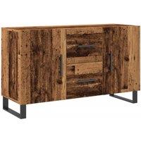 Berkfield Home Sideboard Old Wood 100x36x60 cm Engineered Wood in Brown | Size: 100 x 36 x 60 cm