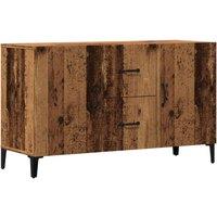 Berkfield Home Sideboard Old Wood 100x36x60 cm Engineered Wood in Brown | Size: 100 x 36 x 60 cm