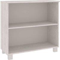 Berkfield Home Sideboard HAMAR White 85x35x80 cm Solid Wood Pine | Size: 85 x 35 x 80 cm