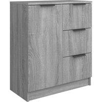 Berkfield Home Sideboard Grey Sonoma Engineered Wood