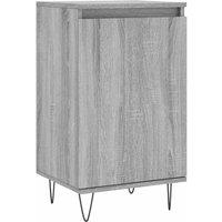 Berkfield Home Sideboard Grey Sonoma 40x35x70 cm Engineered Wood | Size: 40 x 35 x 70 cm