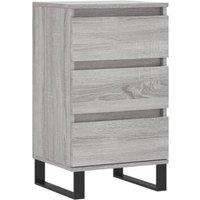 Berkfield Home Sideboard Grey Sonoma 40x35x70 cm Engineered Wood | Size: 40 x 35 x 70 cm