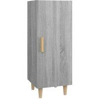 Berkfield Home Sideboard Grey Sonoma 34.5x34x90 cm Engineered Wood