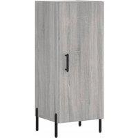 Berkfield Home Sideboard Grey Sonoma 34.5x34x90 cm Engineered Wood