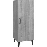 Berkfield Home Sideboard Grey Sonoma 34.5x34x90 cm Engineered Wood