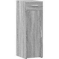 Berkfield Home Sideboard Grey Sonoma 30x42.5x93 cm Engineered Wood