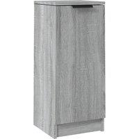 Berkfield Home Sideboard Grey Sonoma 30x30x70 cm Engineered Wood | Size: 30 x 30 x 70 cm