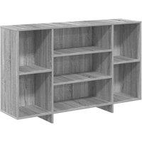 Berkfield Home Sideboard Grey Sonoma 120x30x75 cm Engineered Wood | Size: 120 x 30 x 75 cm