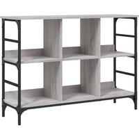 Berkfield Home Sideboard Grey Sonoma 102x32x73.5 cm Engineered Wood