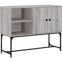 Berkfield Home Sideboard Grey Sonoma 100x40x79.5 cm Engineered Wood