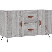 Berkfield Home Sideboard Grey Sonoma 100x36x60 cm Engineered Wood | Size: 100 x 36 x 60 cm