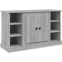 Berkfield Home Sideboard Grey Sonoma 100x35.5x60 cm Engineered Wood
