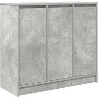 Berkfield Home Sideboard Concrete Grey 85x34x76 cm Engineered Wood | Size: 85 x 34 x 76 cm