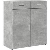 Berkfield Home Sideboard Concrete Grey 80x42.5x93 cm Engineered Wood