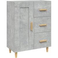 Berkfield Home Sideboard Concrete Grey 69.5x34x90 cm Engineered Wood