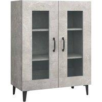 Berkfield Home Sideboard Concrete Grey 69.5x34x90 cm Engineered Wood