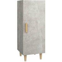 Berkfield Home Sideboard Concrete Grey 34.5x34x90 cm Engineered Wood