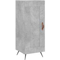 Berkfield Home Sideboard Concrete Grey 34.5x34x90 cm Engineered Wood