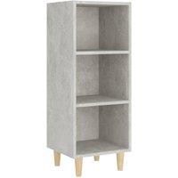 Berkfield Home Sideboard Concrete Grey 34.5x32.5x90 cm Engineered Wood