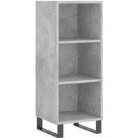 Berkfield Home Sideboard Concrete Grey 34.5x32.5x90 cm Engineered Wood
