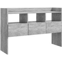 Berkfield Home Sideboard Concrete Grey 105x30x70 cm Engineered Wood | Size: 105 x 30 x 70 cm