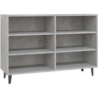 Berkfield Home Sideboard Concrete Grey 103.5x35x70 cm Engineered Wood