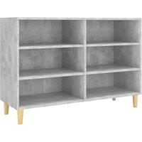 Berkfield Home Sideboard Concrete Grey 103.5x35x70 cm Engineered Wood