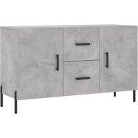 Berkfield Home Sideboard Concrete Grey 100x36x60 cm Engineered Wood | Size: 100 x 36 x 60 cm