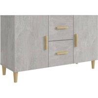Berkfield Home Sideboard Concrete Grey 100x36x60 cm Engineered Wood | Size: 100 x 36 x 60 cm