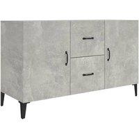 Berkfield Home Sideboard Concrete Grey 100x36x60 cm Engineered Wood | Size: 100 x 36 x 60 cm