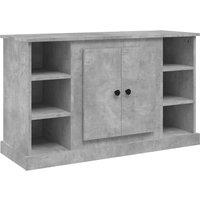 Berkfield Home Sideboard Concrete Grey 100x35.5x60 cm Engineered Wood