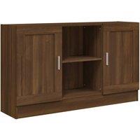Berkfield Home Sideboard Brown Oak 120x30.5x70 cm Engineered Wood
