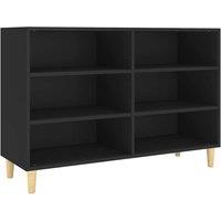 Berkfield Home Sideboard Black 103.5x35x70 cm Engineered Wood