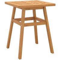 Berkfield Home Side Table 45x45x60 cm Solid Wood Acacia in Brown | Size: 45 x 45 x 60 cm