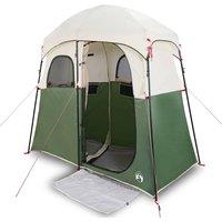 Berkfield Home Shower Tent 2-Person Green Waterproof