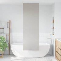 Berkfield Home Shower Roller Blind with Cassette 70x240 cm Fabric Width 66 cm in Grey