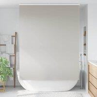 Berkfield Home Shower Roller Blind with Cassette 160x240 cm Fabric Width 156 cm in Grey