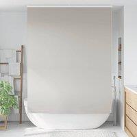 Berkfield Home Shower Roller Blind with Cassette 150x240 cm Fabric Width 146 cm in Grey