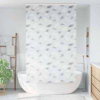 Berkfield Home Shower Roller Blind with Cassette 120x240 cm Fabric Width 116 cm in Grey
